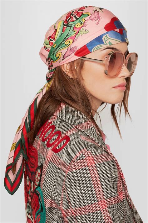 gucci head wrap scarf|authentic gucci scarves.